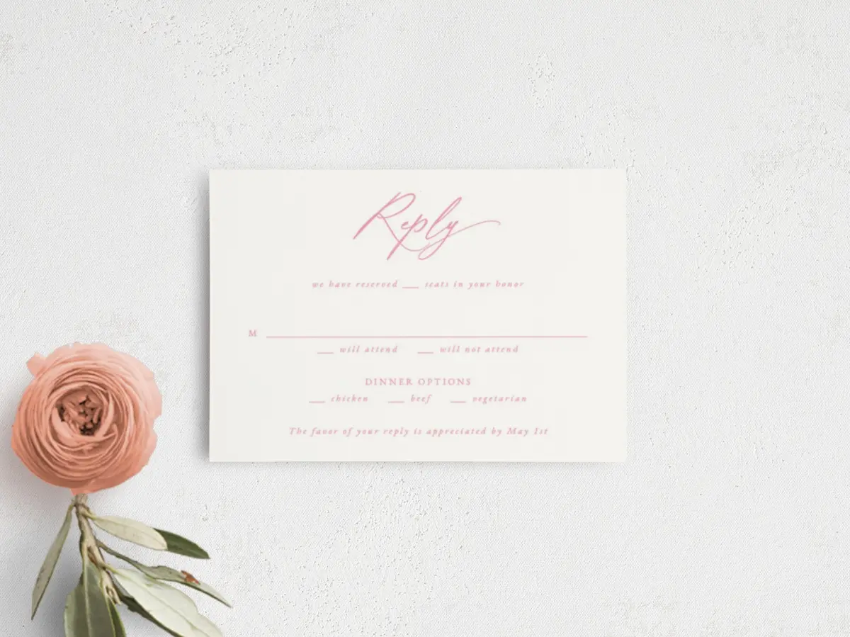 RSVP Postcard