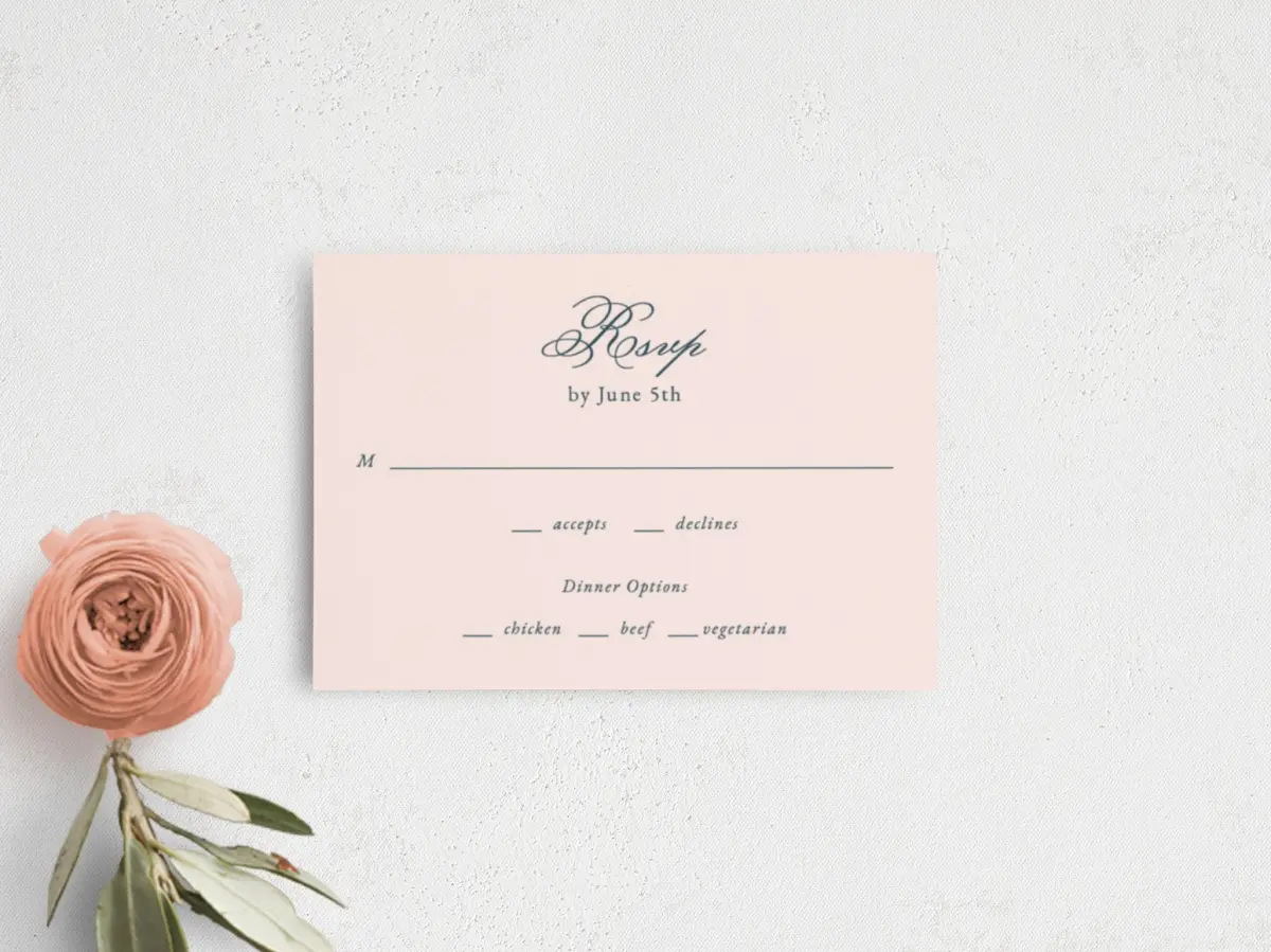 RSVP Postcard