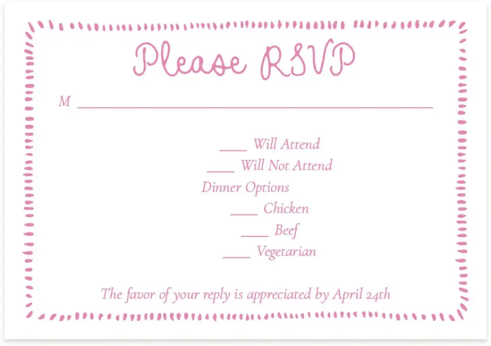 This is a 5" x 3½" Wedding Invitation RSVP Postcard called Swan Love printed in full color with Silver foil on Luxe Satin (coated) paper