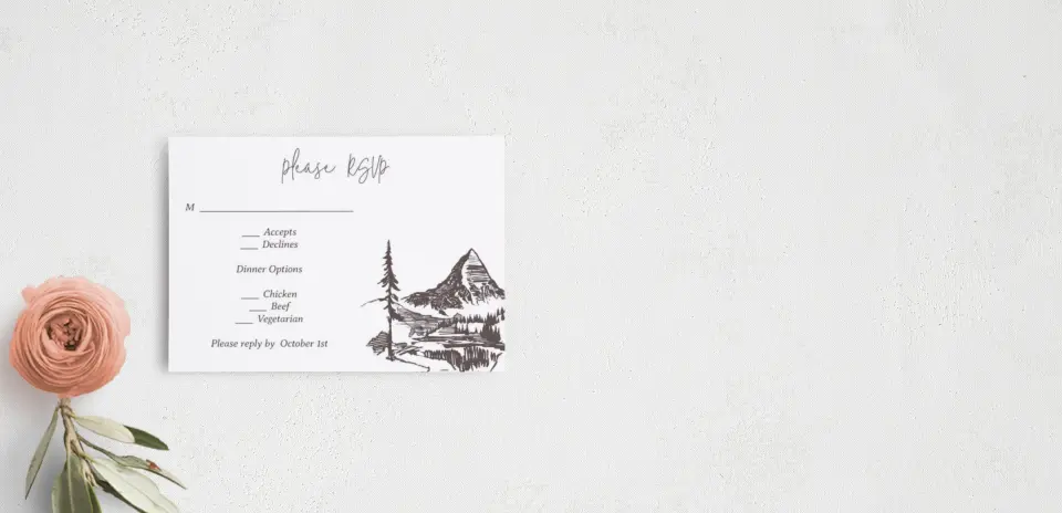 RSVP Postcard