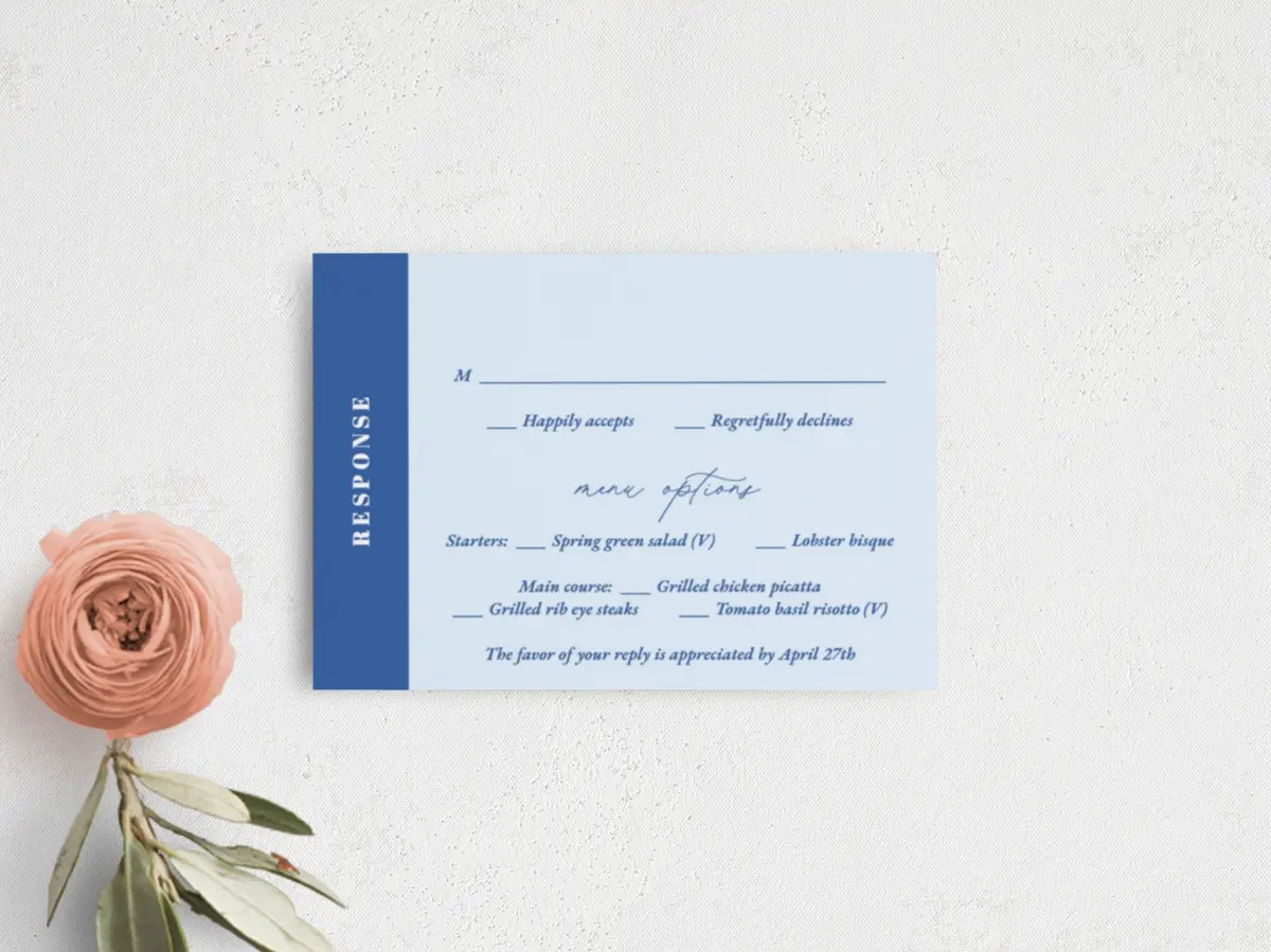 RSVP Postcard