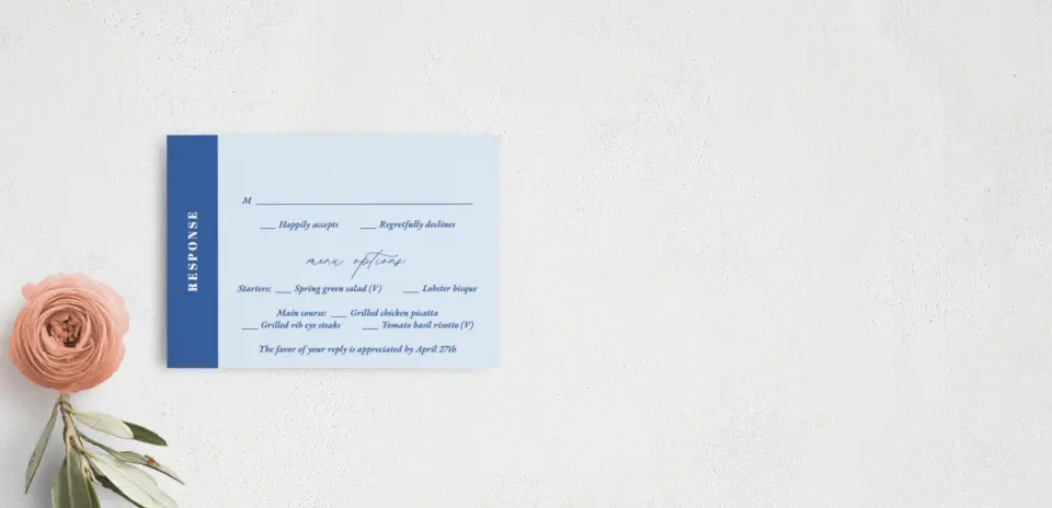 RSVP Postcard