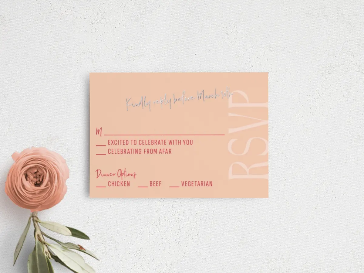 RSVP Postcard