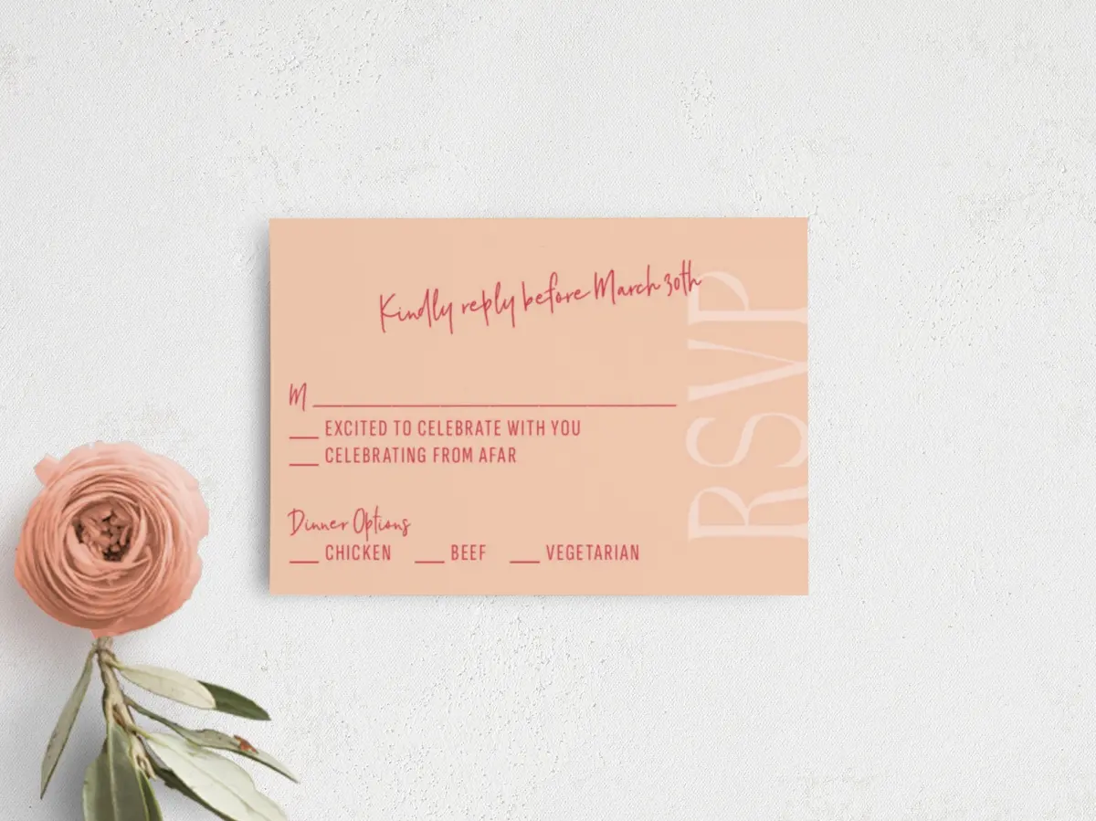 RSVP Postcard
