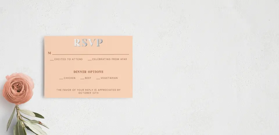 RSVP Postcard