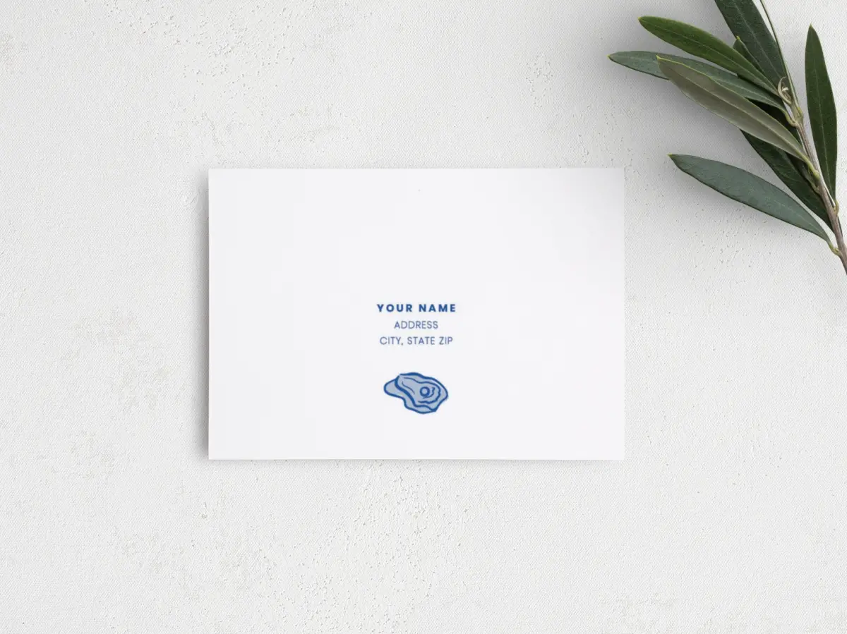 RSVP Postcard Mailing Side