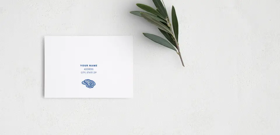 RSVP Postcard Mailing Side