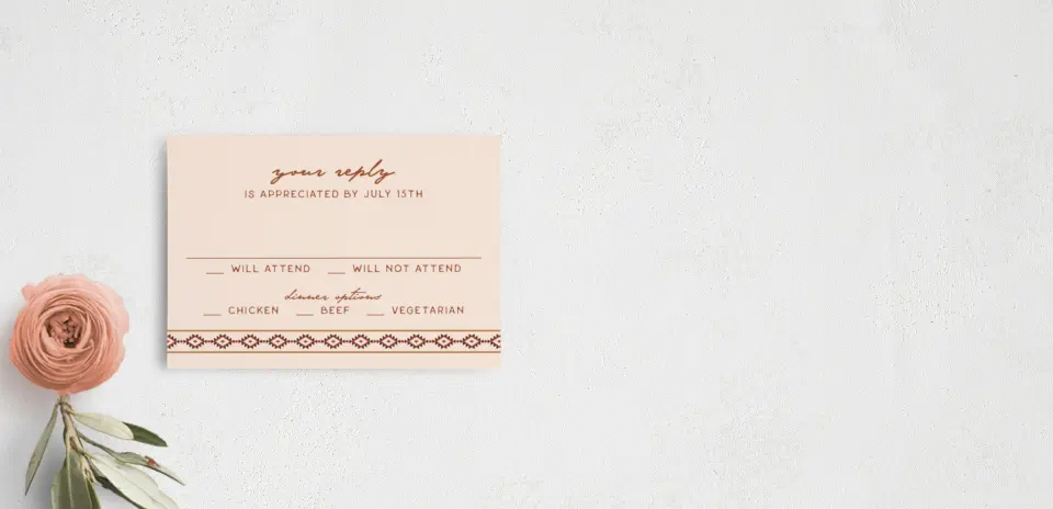 RSVP Postcard