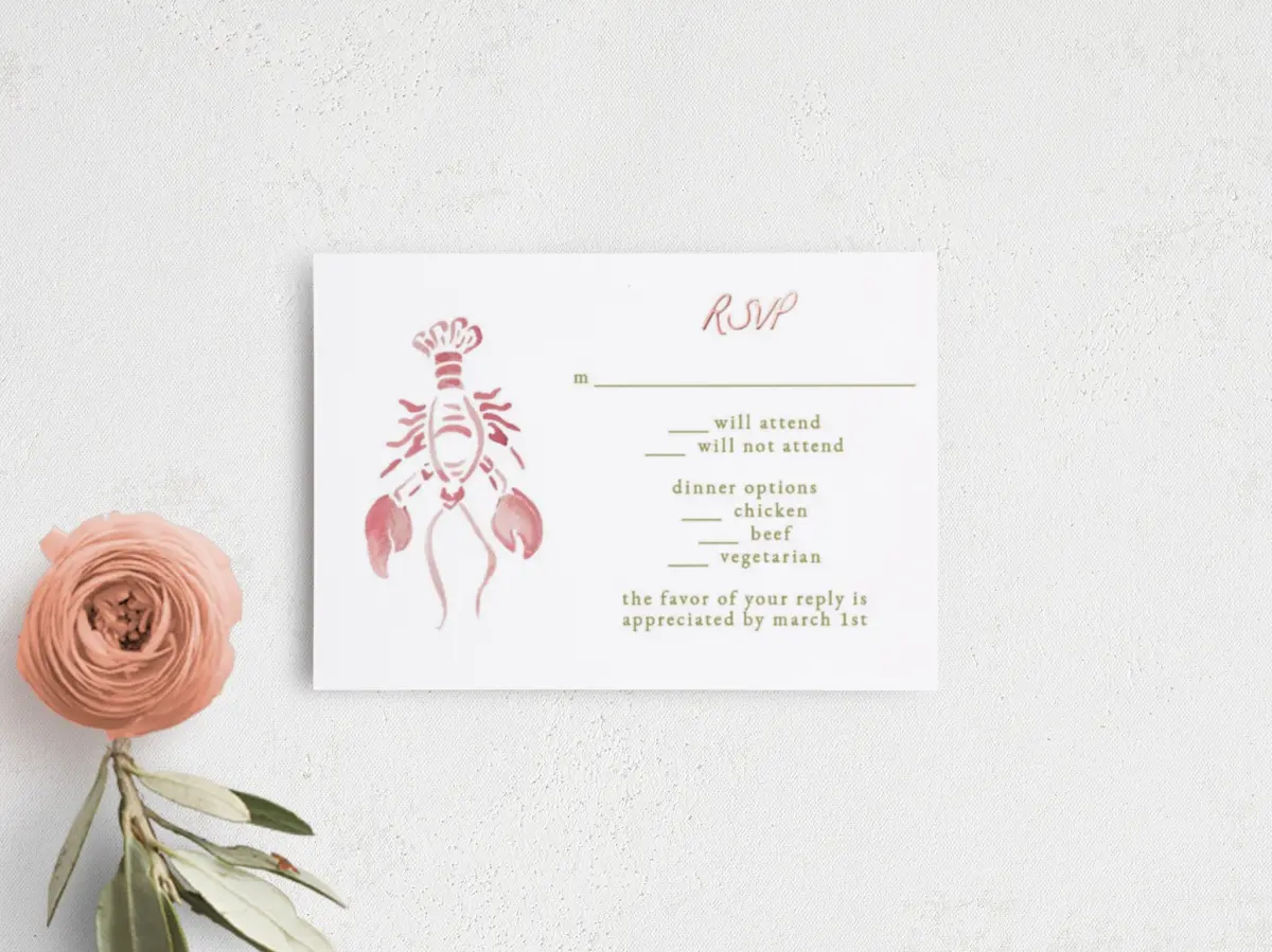 RSVP Postcard