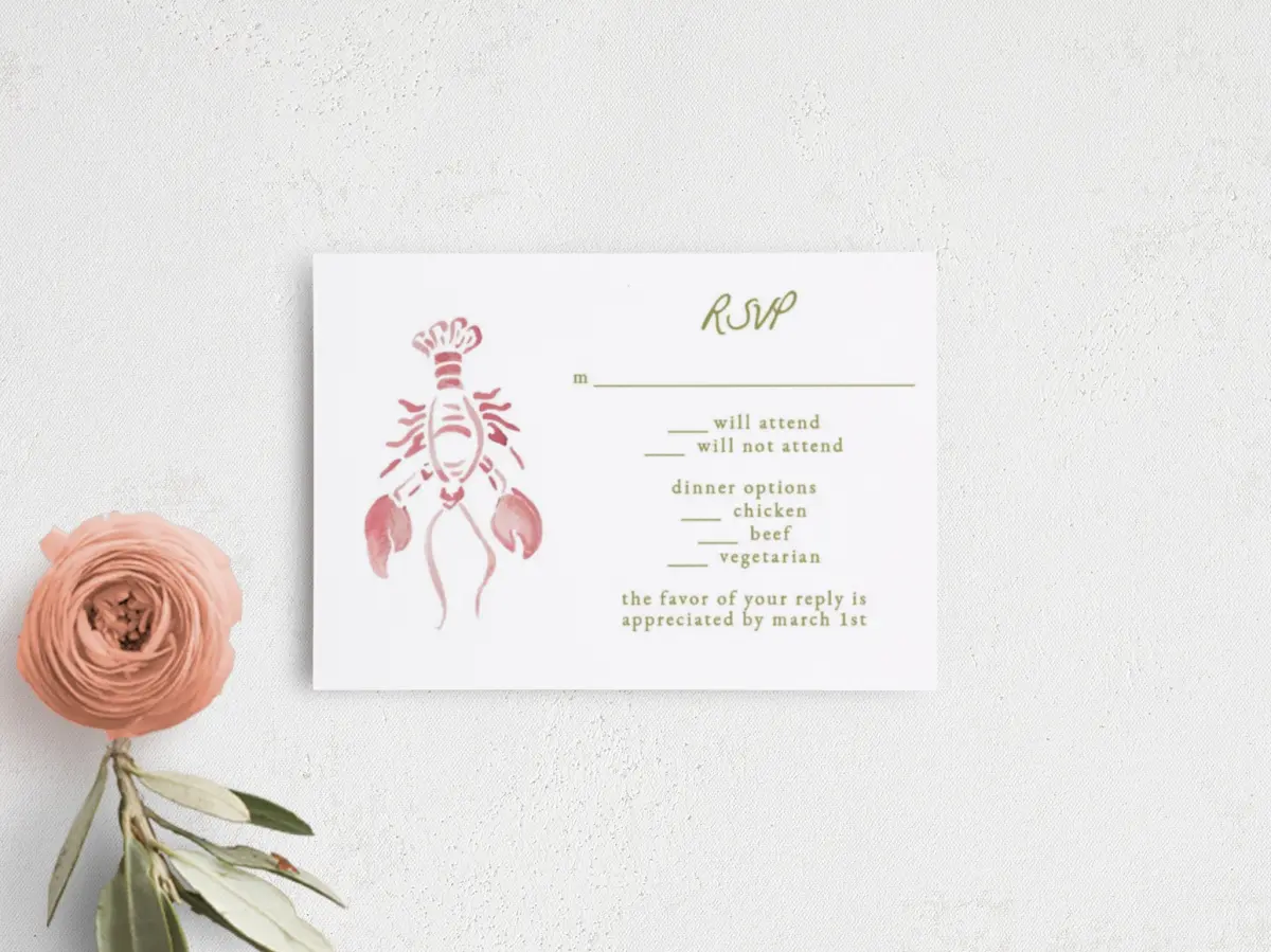 RSVP Postcard