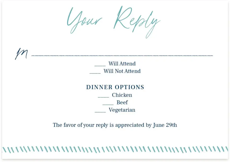 This is a 5" x 3½" Gala Invitation RSVP Postcard called Spirited Academics printed in full color on Premium Smooth paper