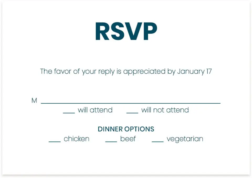 This is a 5" x 3½" Gala Invitation RSVP Postcard called Circular Focus printed in full color on Premium Smooth paper