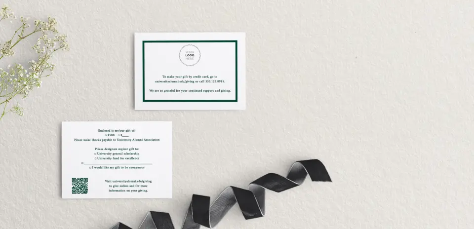RSVP Postcard Mailing Side