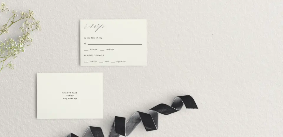 RSVP Postcard Mailing Side