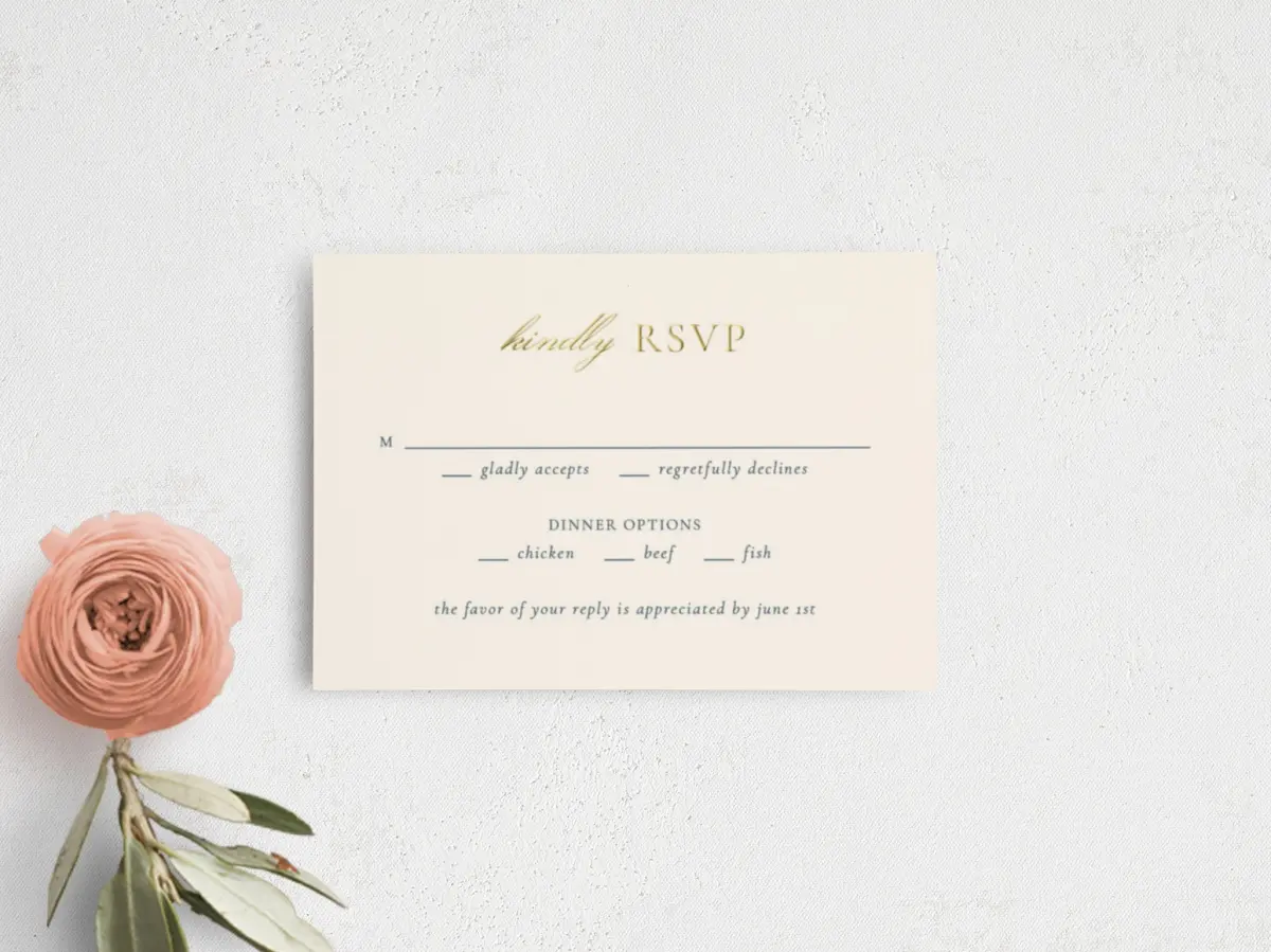 RSVP Postcard