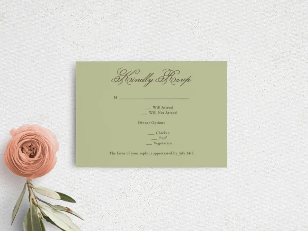 RSVP Postcard