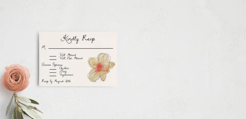 RSVP Postcard