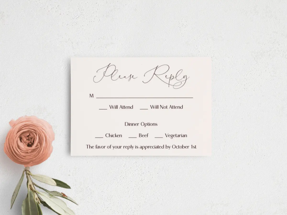 RSVP Postcard