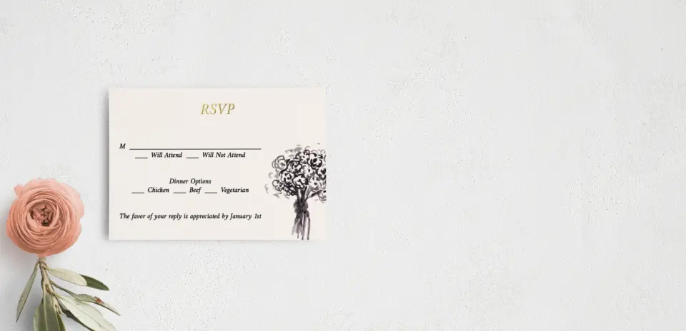 RSVP Postcard