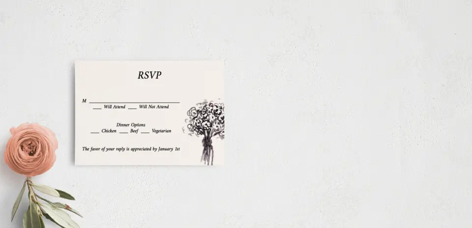 RSVP Postcard