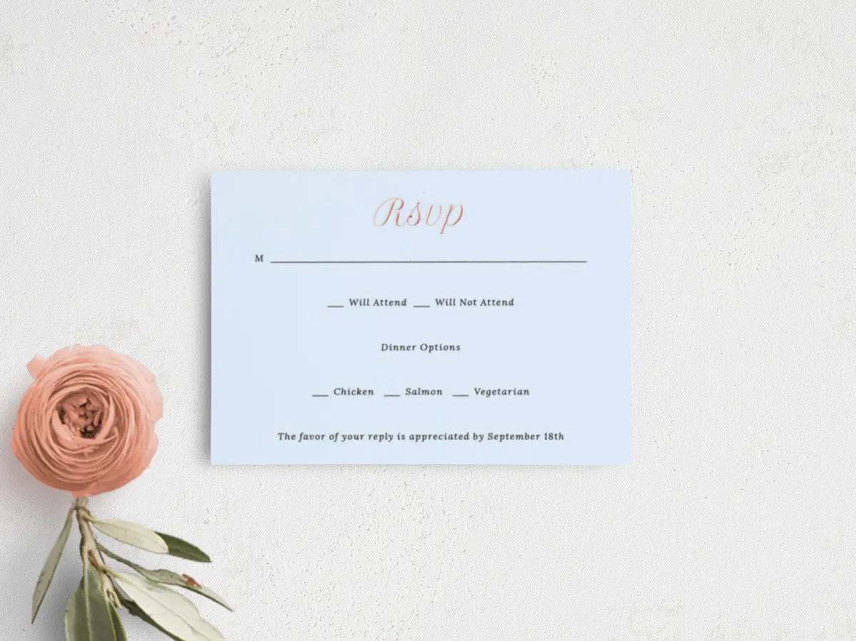 RSVP Postcard