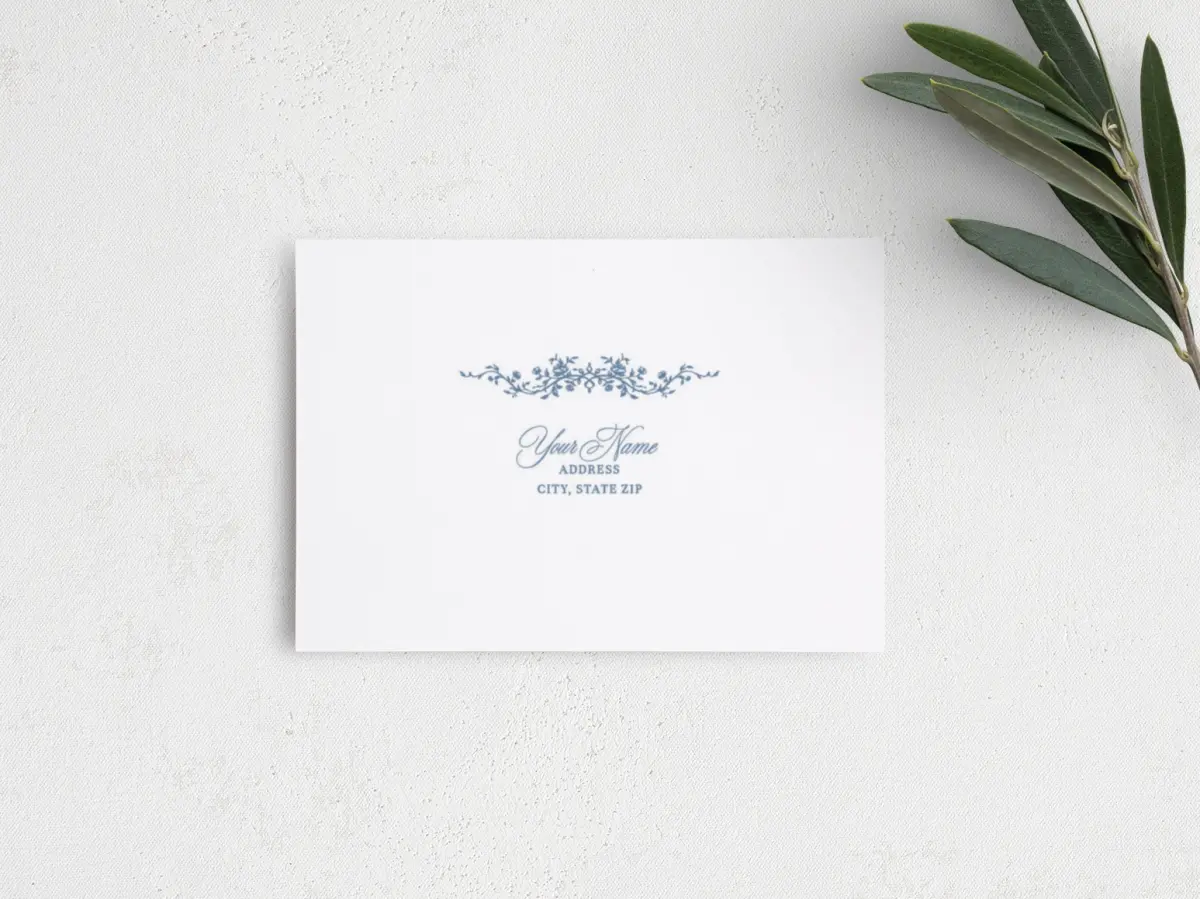 RSVP Postcard Mailing Side