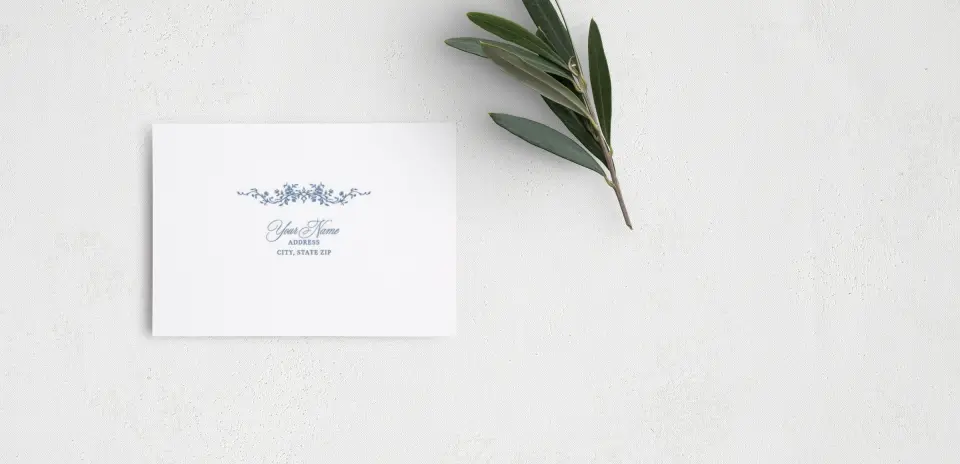 RSVP Postcard Mailing Side