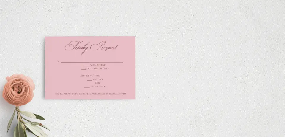 RSVP Postcard