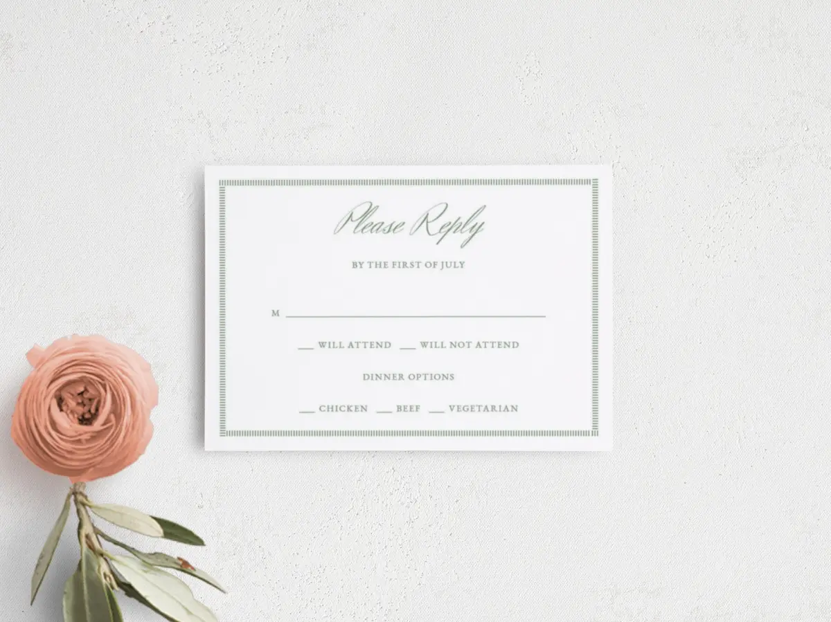 RSVP Postcard
