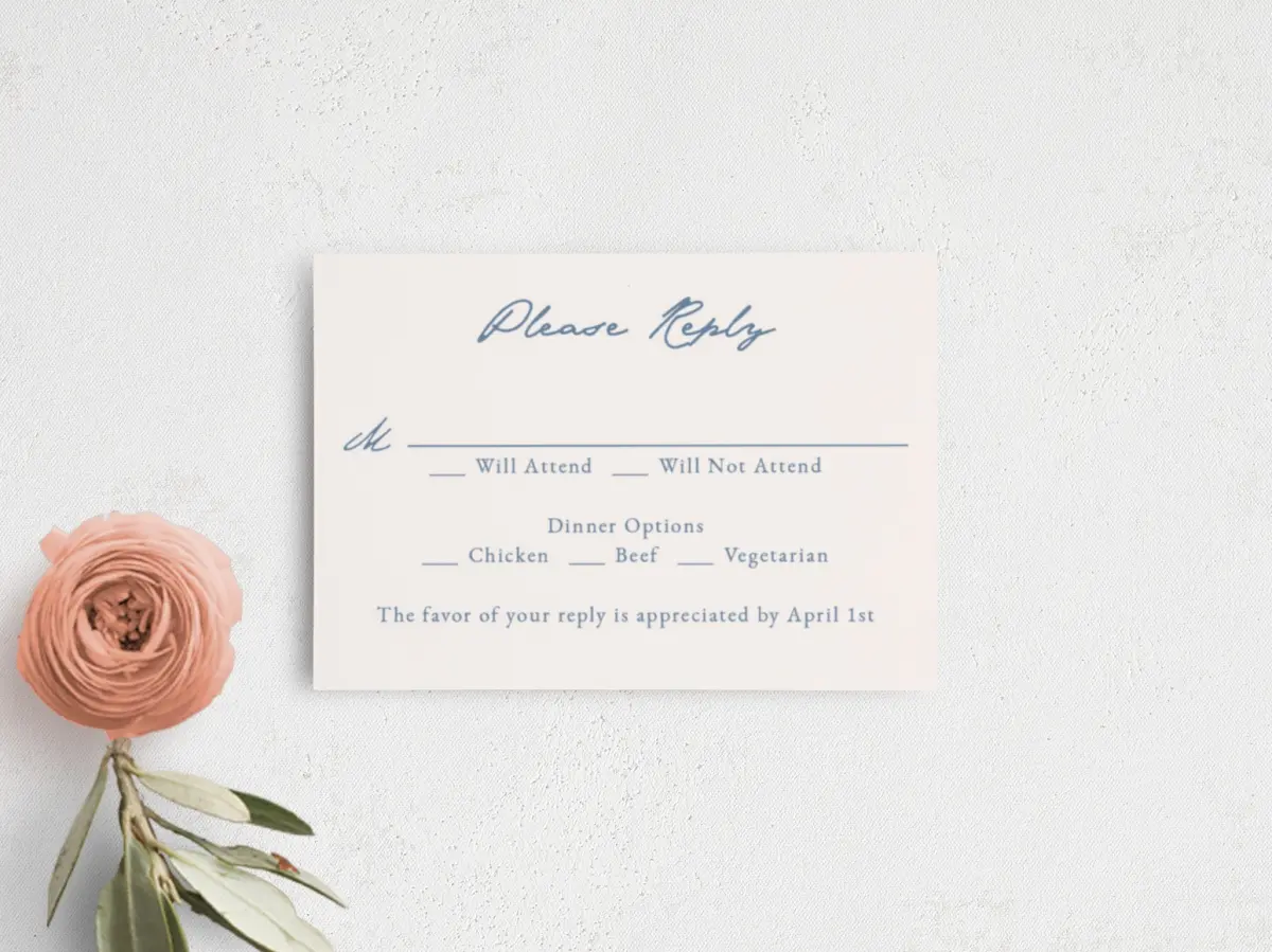 RSVP Postcard