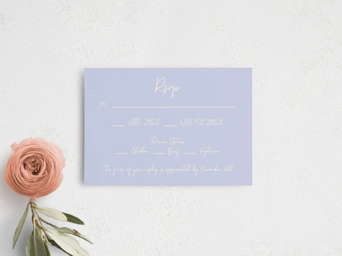 RSVP Postcard