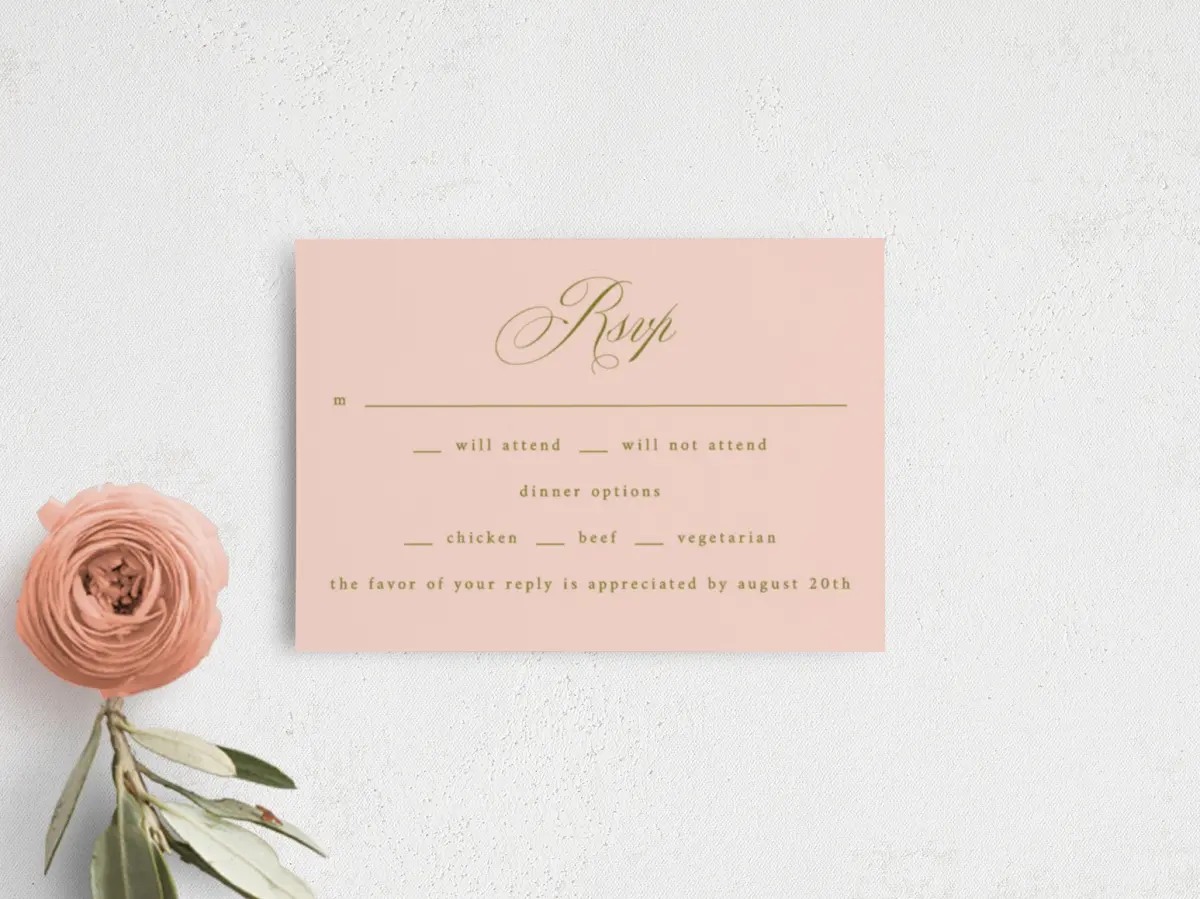 RSVP Postcard