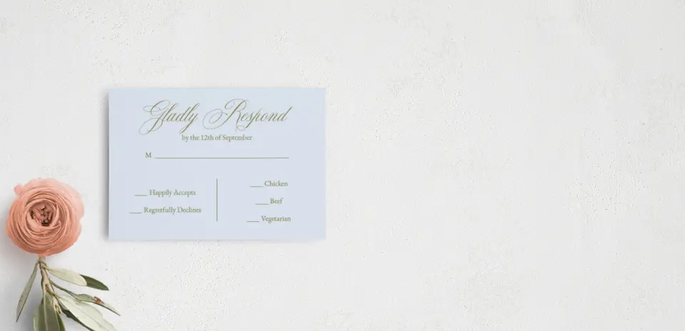 RSVP Postcard