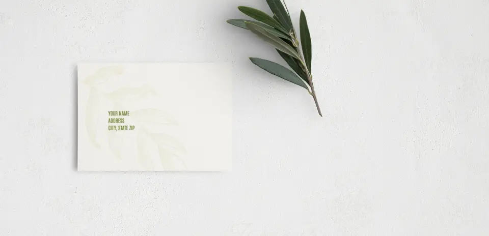 RSVP Postcard Mailing Side