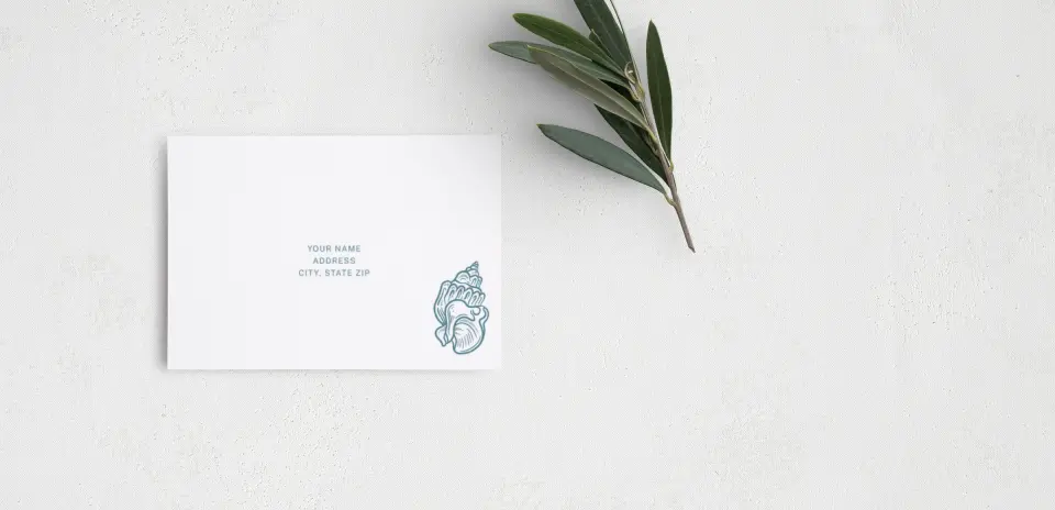 RSVP Postcard Mailing Side