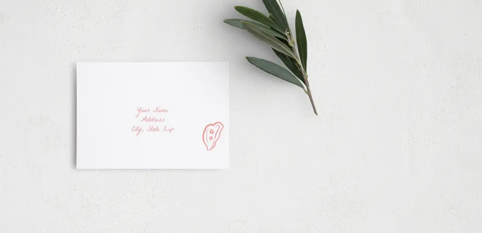RSVP Postcard Mailing Side
