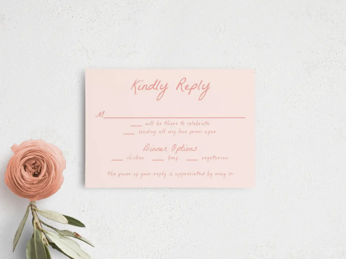 RSVP Postcard