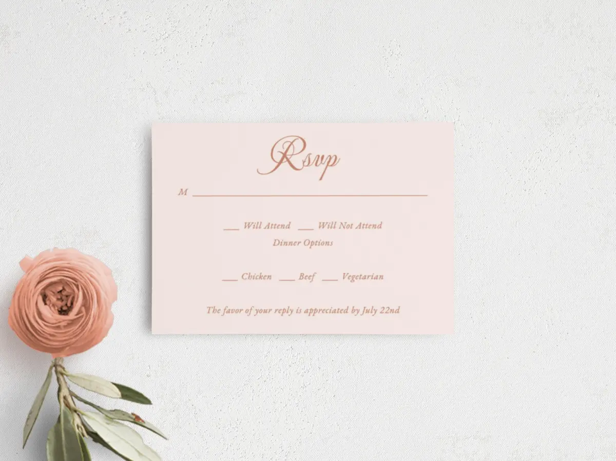 RSVP Postcard