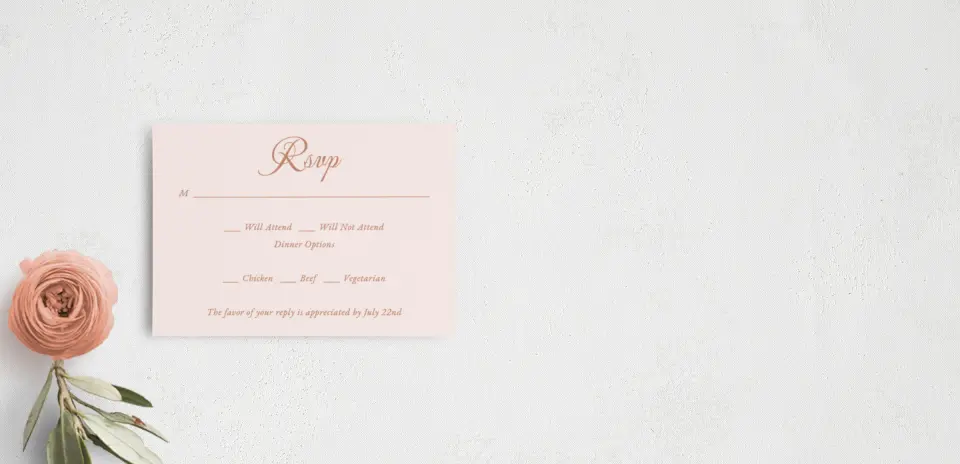 RSVP Postcard