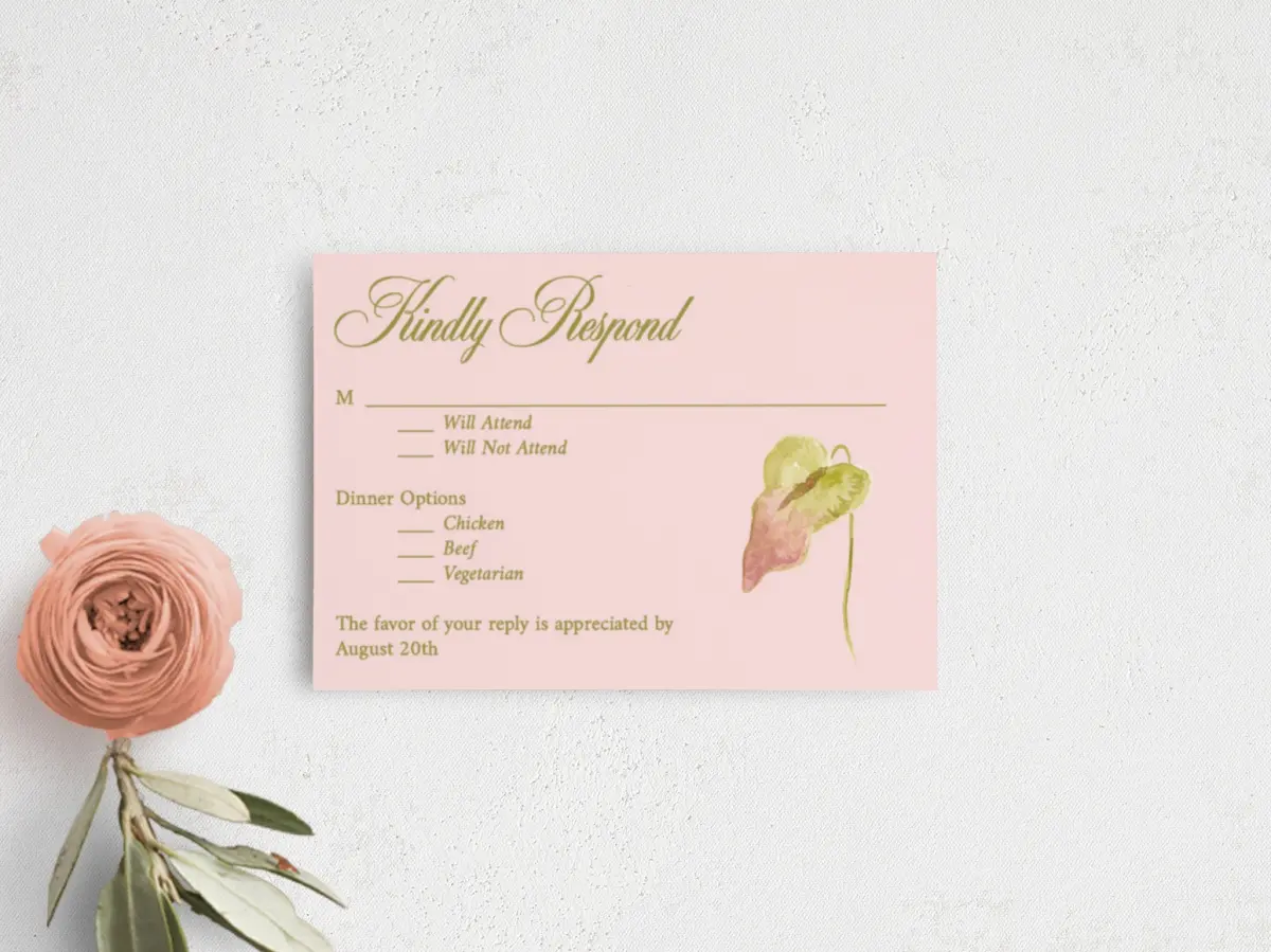RSVP Postcard