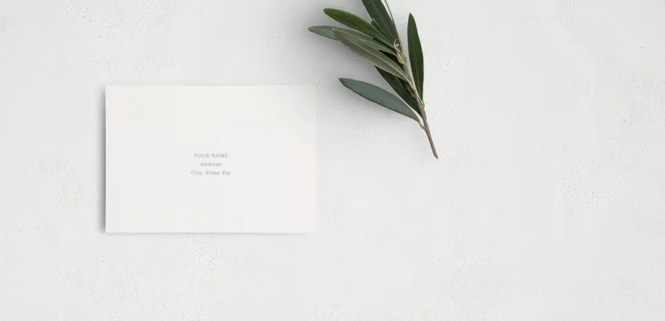 RSVP Postcard Mailing Side