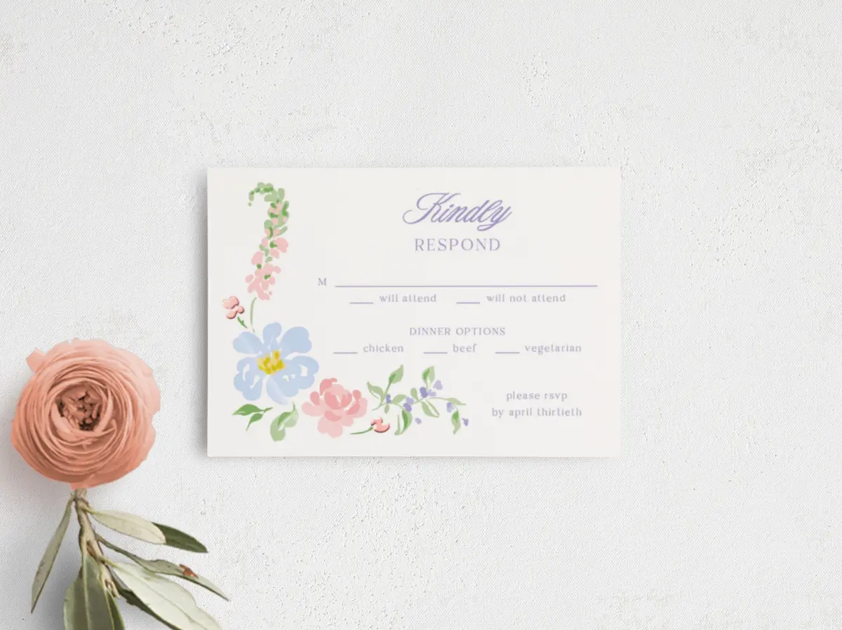 RSVP Postcard