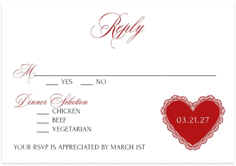 This is a 5" x 3½" Wedding Invitation RSVP Postcard called Elevated Vegas printed in full color with Gold foil on Premium Smooth paper