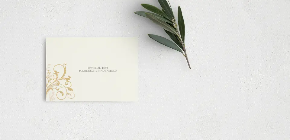 Guest Information Card Back View