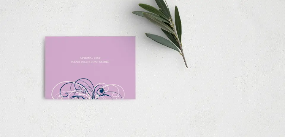 Guest Information Card Back View