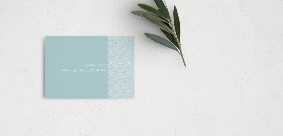 Guest Information Card Back View