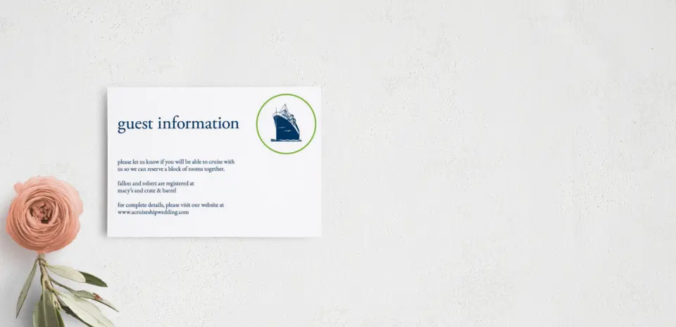 Guest Information Card