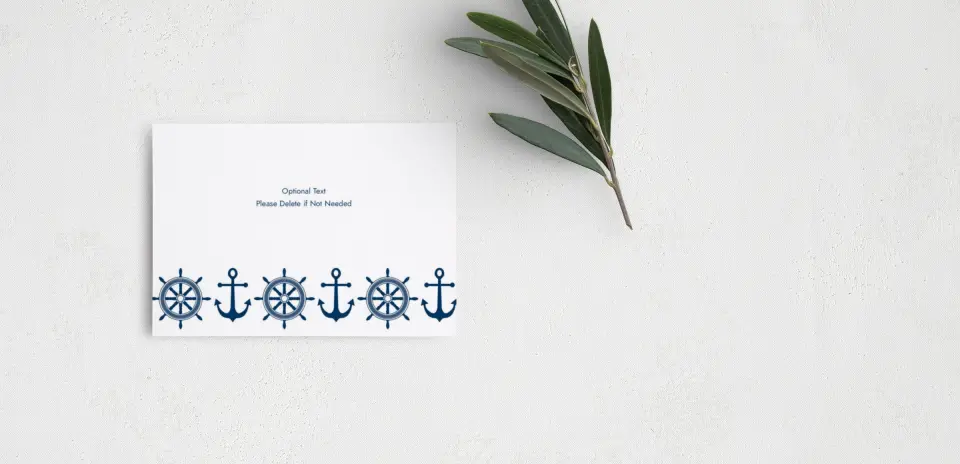 Guest Information Card Back View
