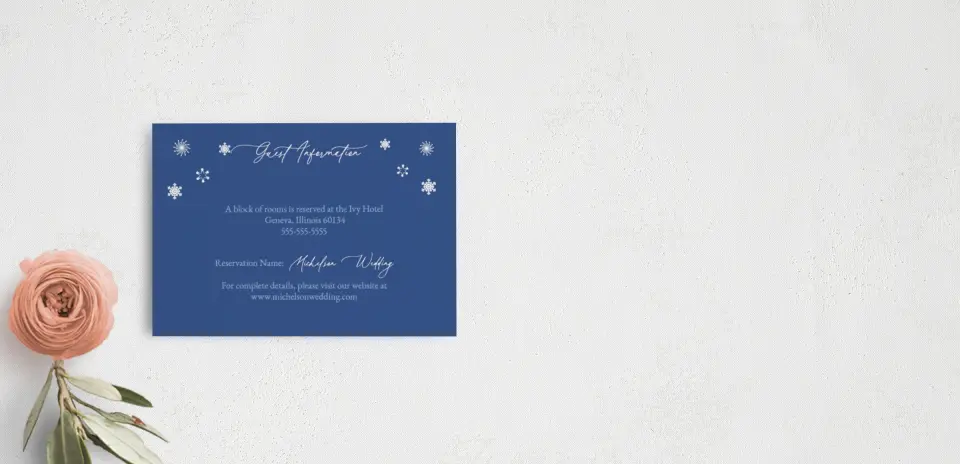 Guest Information Card