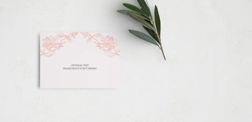 Guest Information Card Back View
